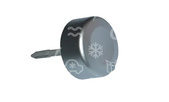 knoflík voliče programů pračky WHIRLPOOL, stříbrný